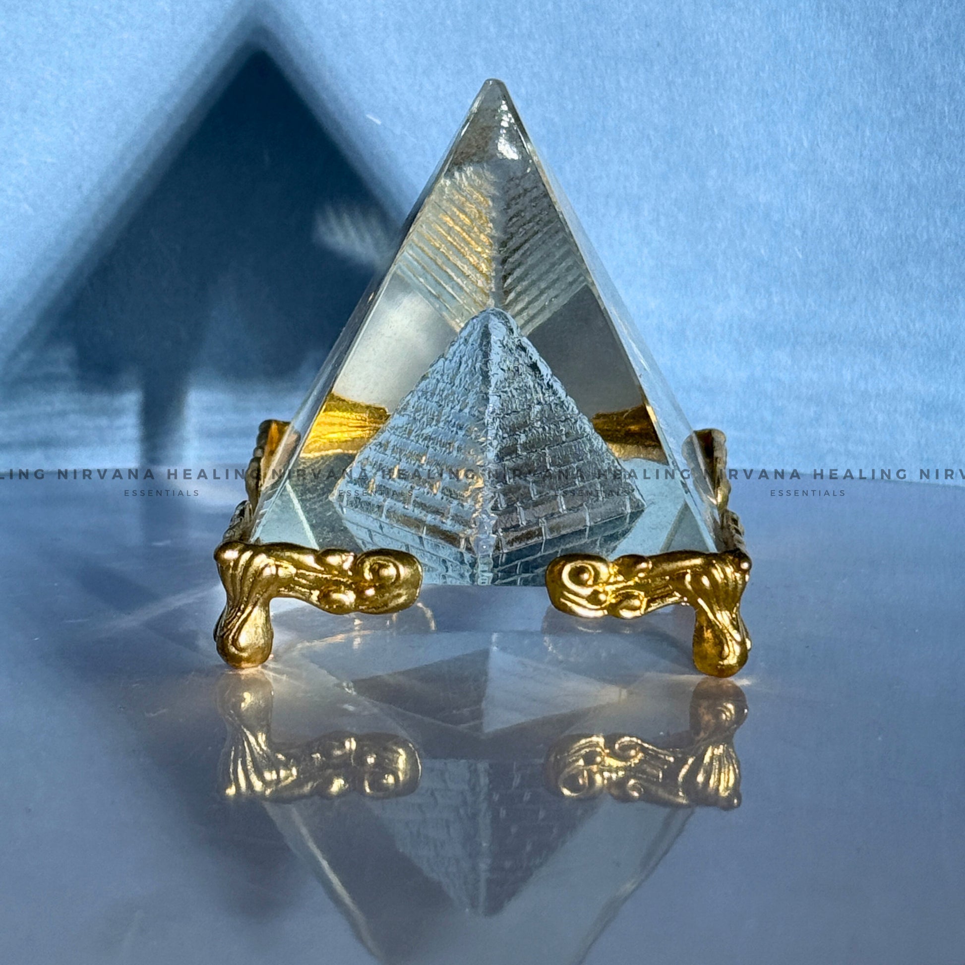 VASTU/FENG SHUI CRYSTAL PYRAMID (Harmonize Energy And Enhance Prosperity) image 6