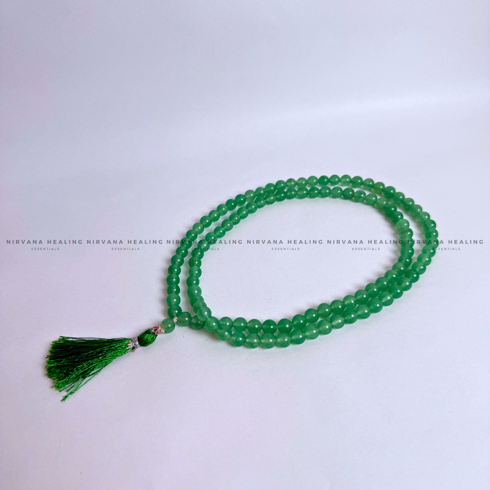 GREEN JADE MALA (Luck, Harmony, Peace And Abundance) image 4
