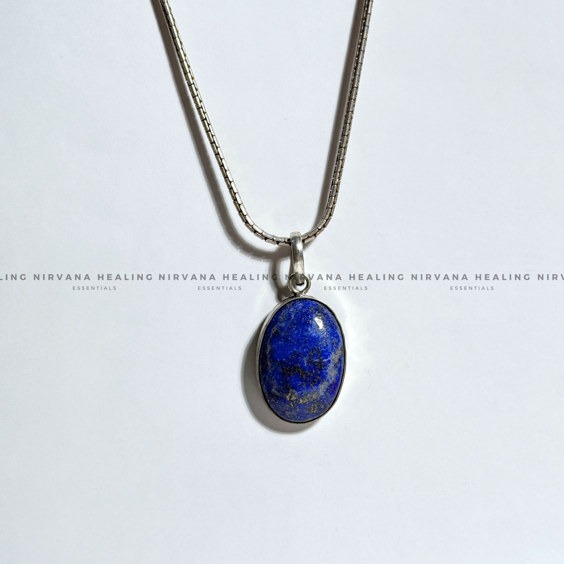 SODALITE OVAL PENDANT (Sodalite Creativity, Expression, Logic And Communication) image 2