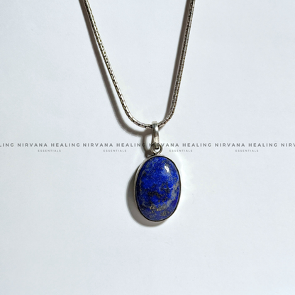 SODALITE OVAL PENDANT (Sodalite Creativity, Expression, Logic And Communication) image 2