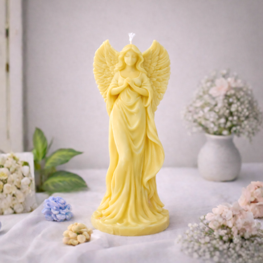 ARCHANGEL RITUAL CANDLE (Made From Natural Beeswax) image 4