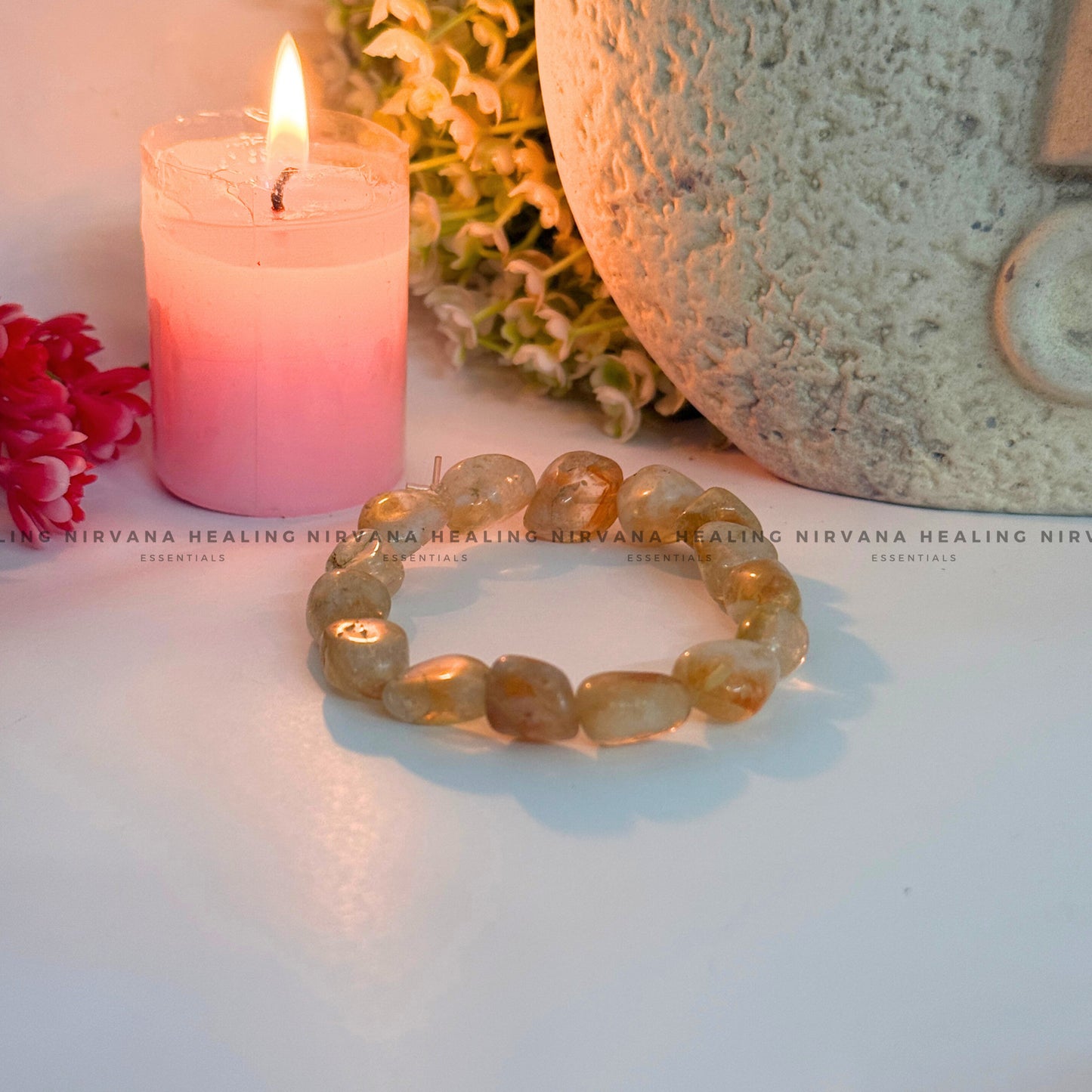 CITRINE TUMBLE BRACELET (Abundance, Creativity, Success And Confidence)  image 2