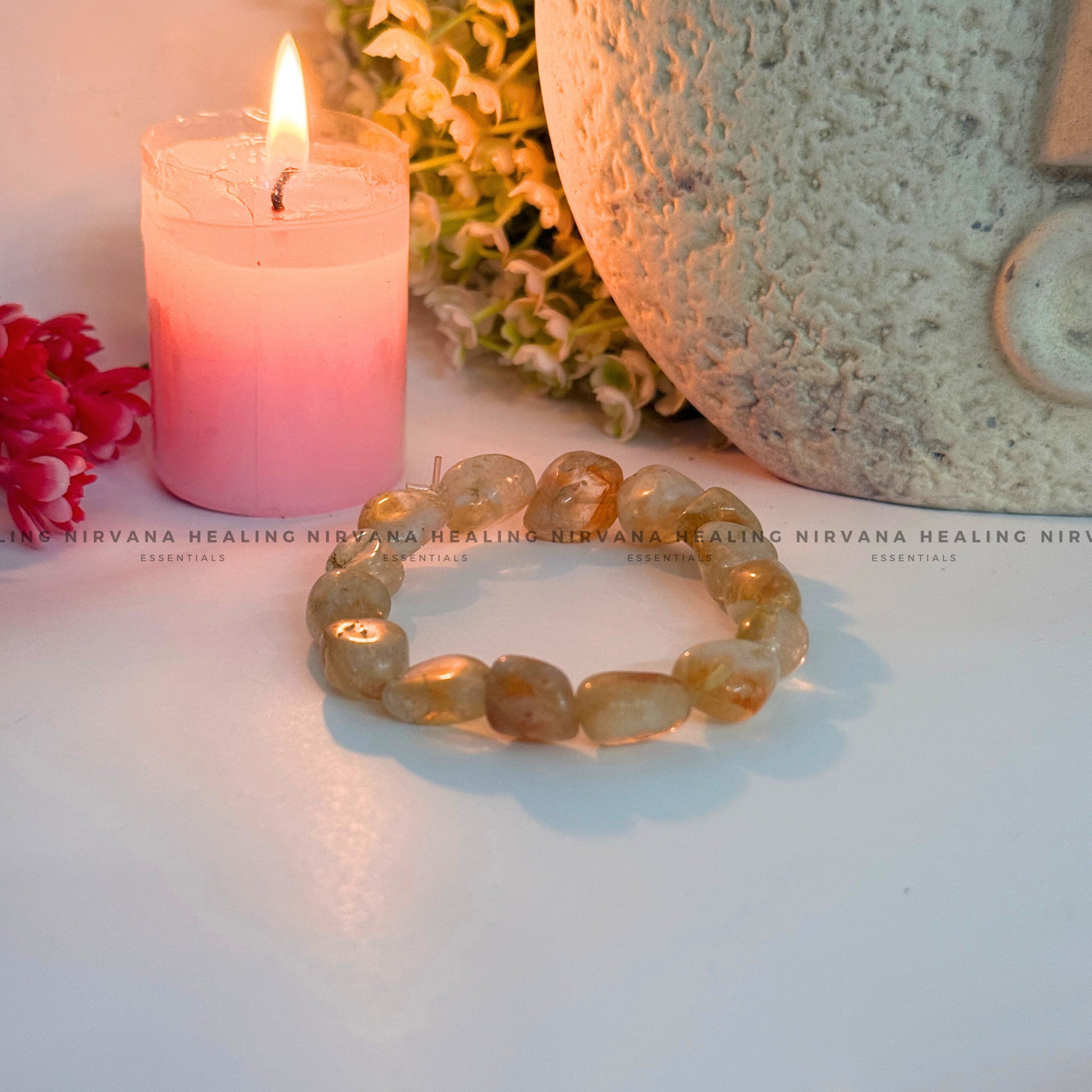 CITRINE TUMBLE BRACELET (Abundance, Creativity, Success And Confidence)  image 2