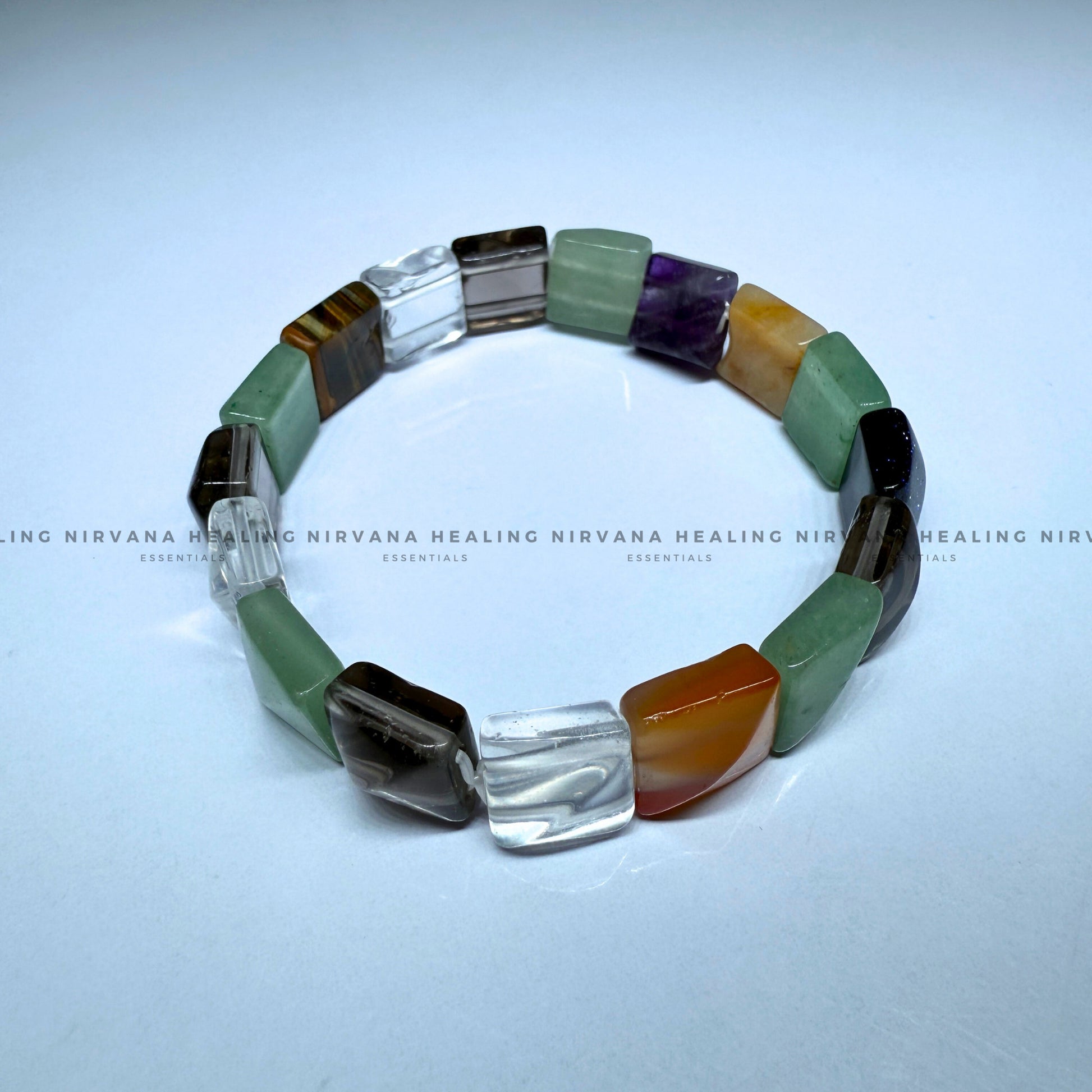 MULTISTONE PYRAMID BRACELET (Balanced, Healing And Energy Amplification) image 1
