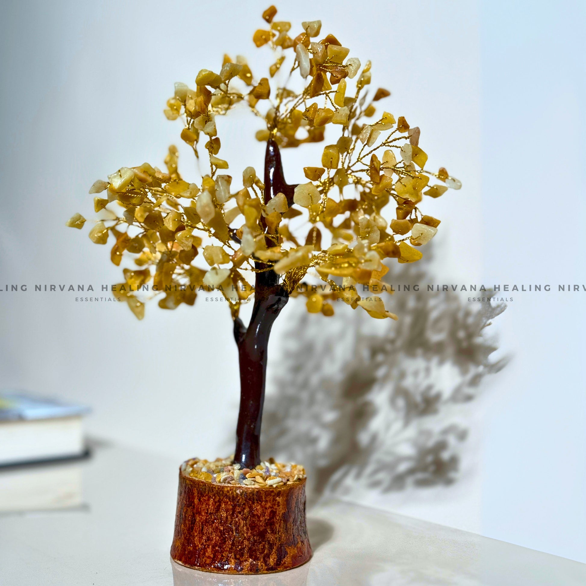 YELLOW AVENTURINE CRYSTAL TREE Approx 200 Beads (Joy, Leadership, Empowerment). image 3