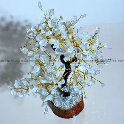 CLEAR QUARTZ CRYSTAL TREE Approx 300 Beads Approx 300 Beads (Mental Clarity, Master Healer And Energy Amplifier).  image 2