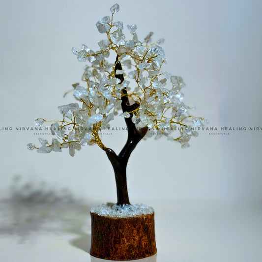 CLEAR QUARTZ CRYSTAL TREE Approx 300 Beads Approx 300 Beads (Mental Clarity, Master Healer And Energy Amplifier).  image 0