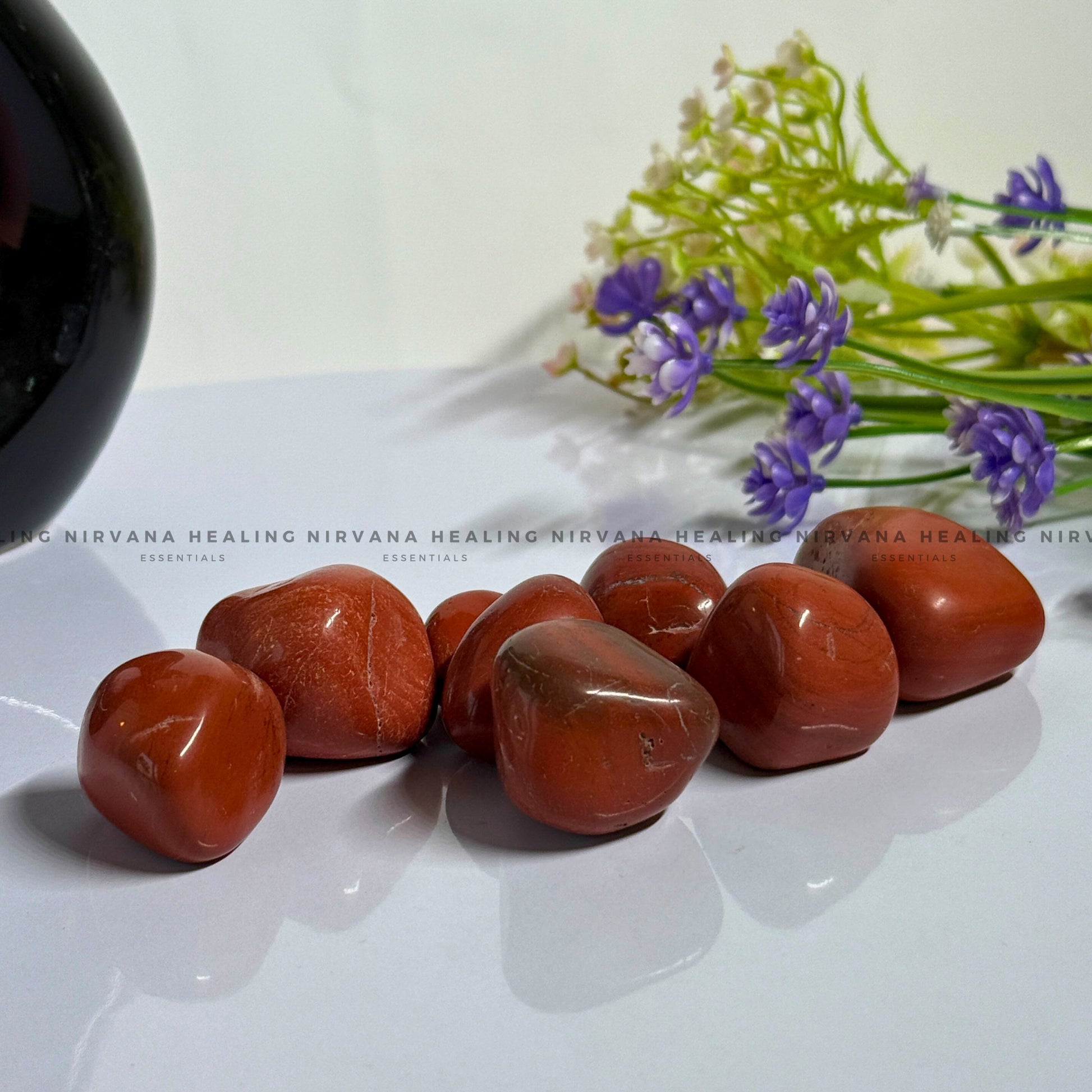 RED JASPER TUMBLE STONES (Endurance, Stability, Vitality And Courage) image 4