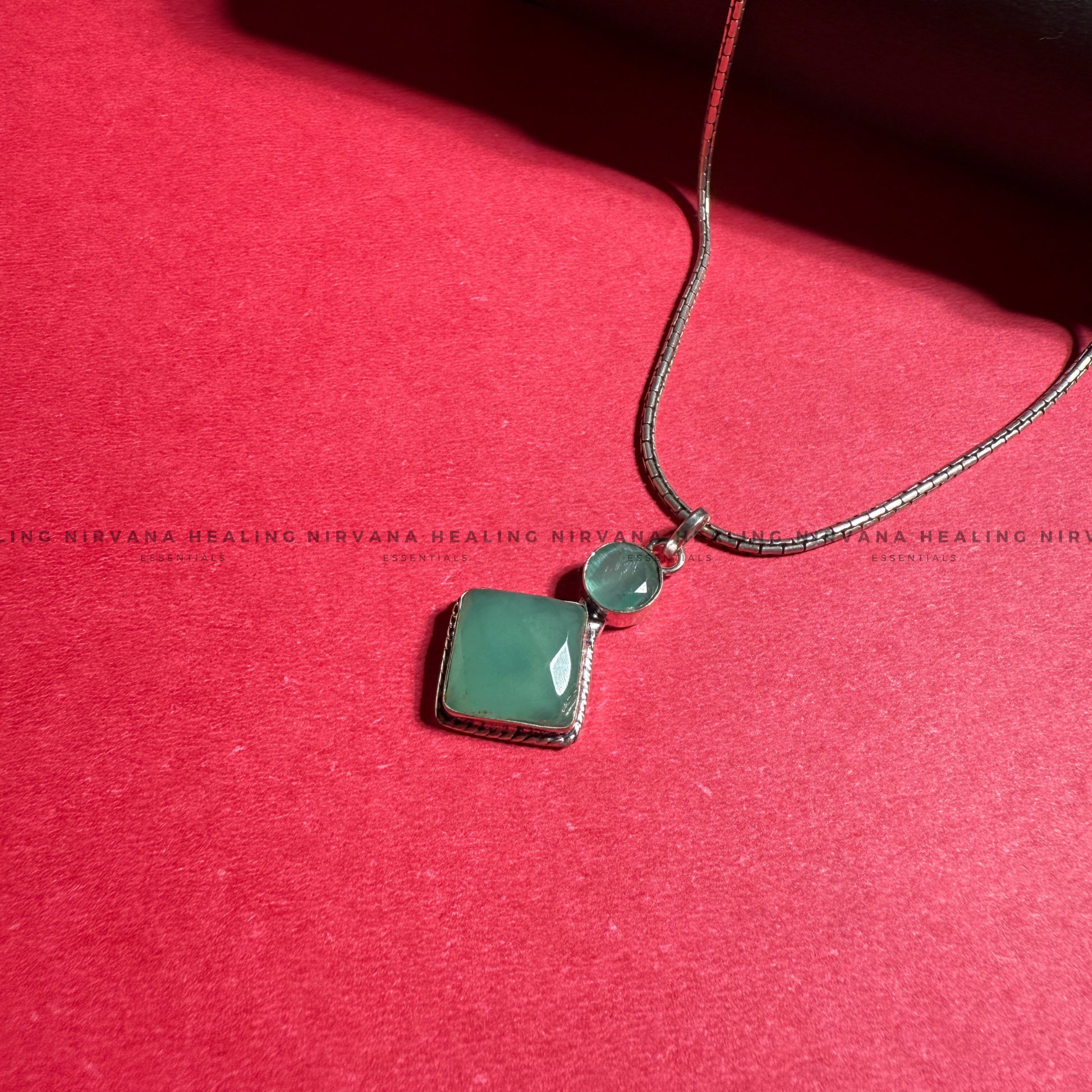GREEN AVENTURINE DESIGNER PENDANT (Luck, Money, Abundance, Career And Growth). image 2