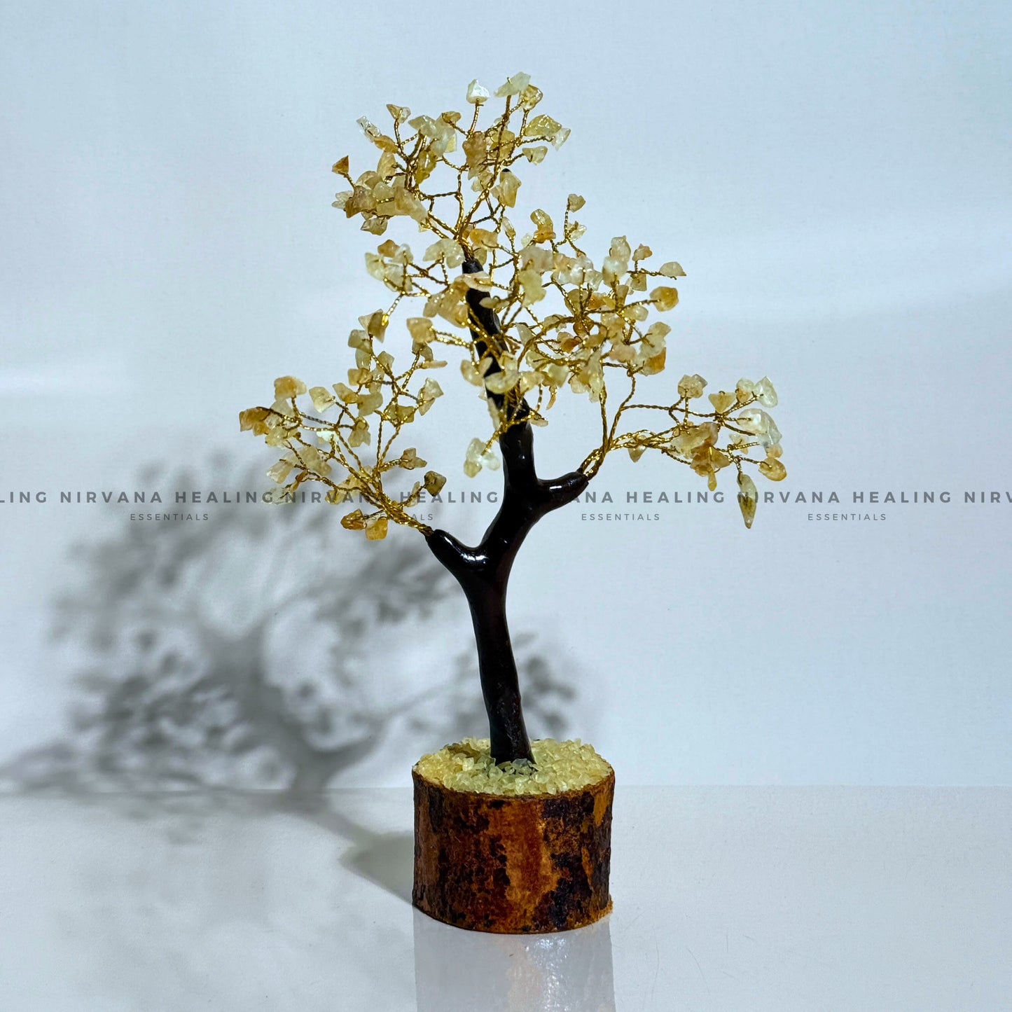 CITRINE CRYSTAL TREE Approx 100 Beads (Abundance, Creativity, Success And Confidence) image 0