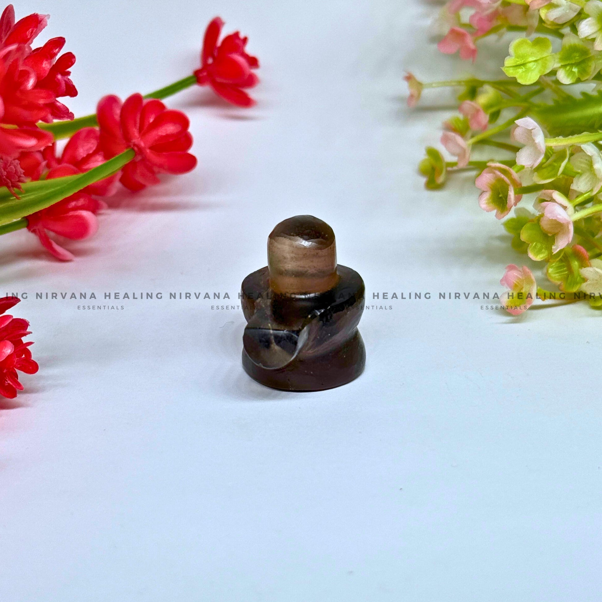 SMOKY QUARTZ SHIVLING (1 Inch) (Grounding, Detox, Protection And Removes Anxiety) image 3