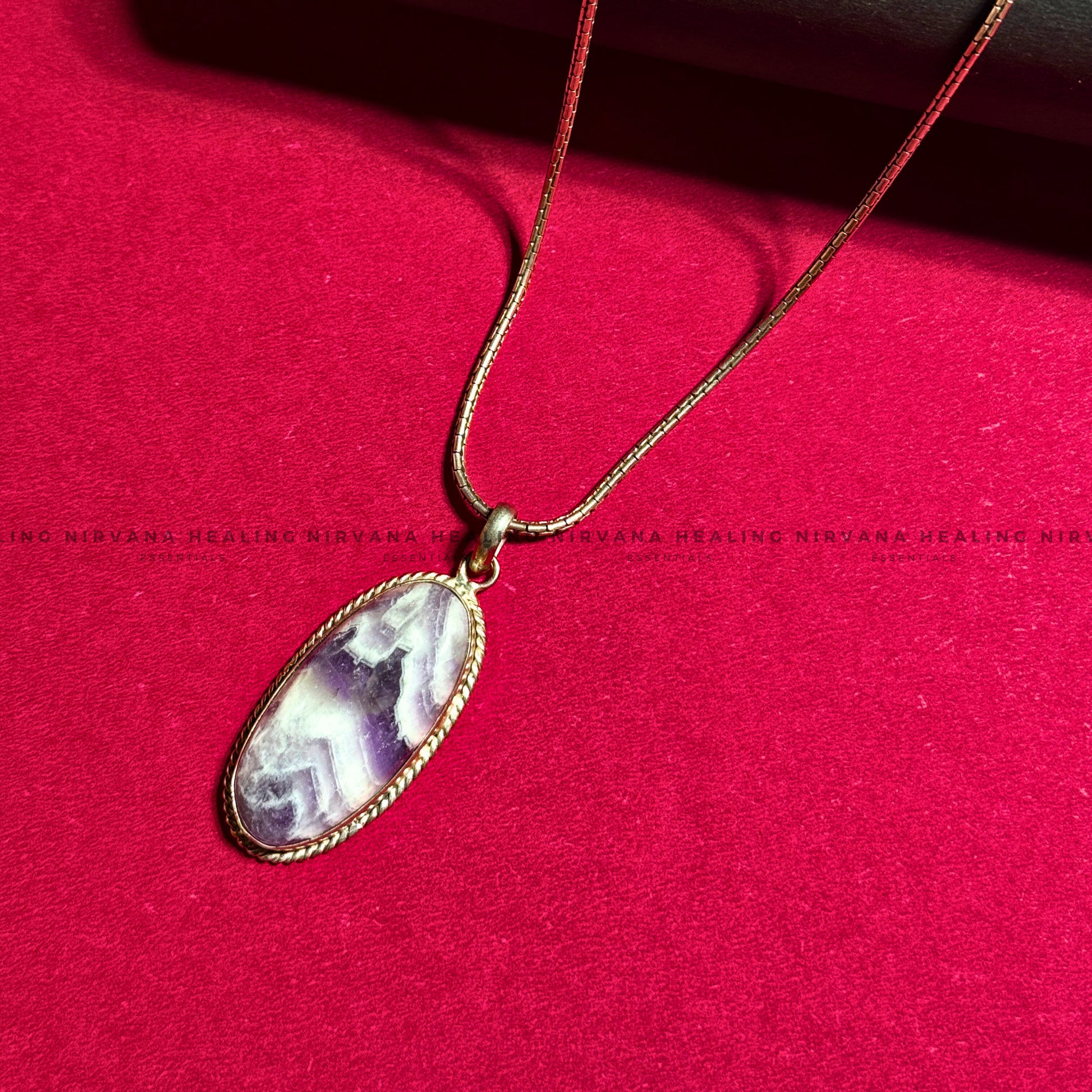 AMETHYST CRYSTAL PENDANT (Meditation, Stress Reduction, Intuition And Manifestation) image 4