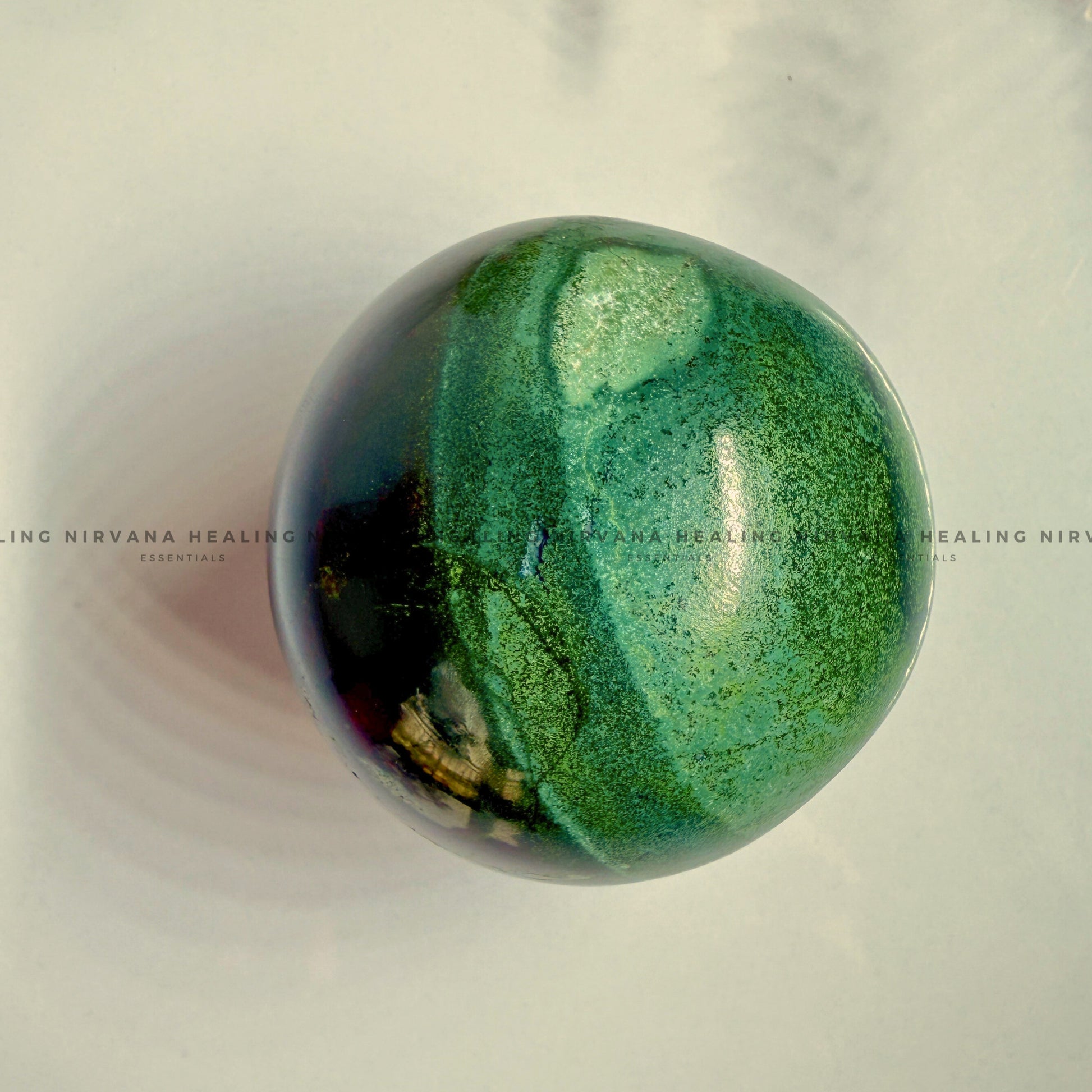 GREEN JADE SPHERE (Luck, Harmony, Peace And Abundance) image 3