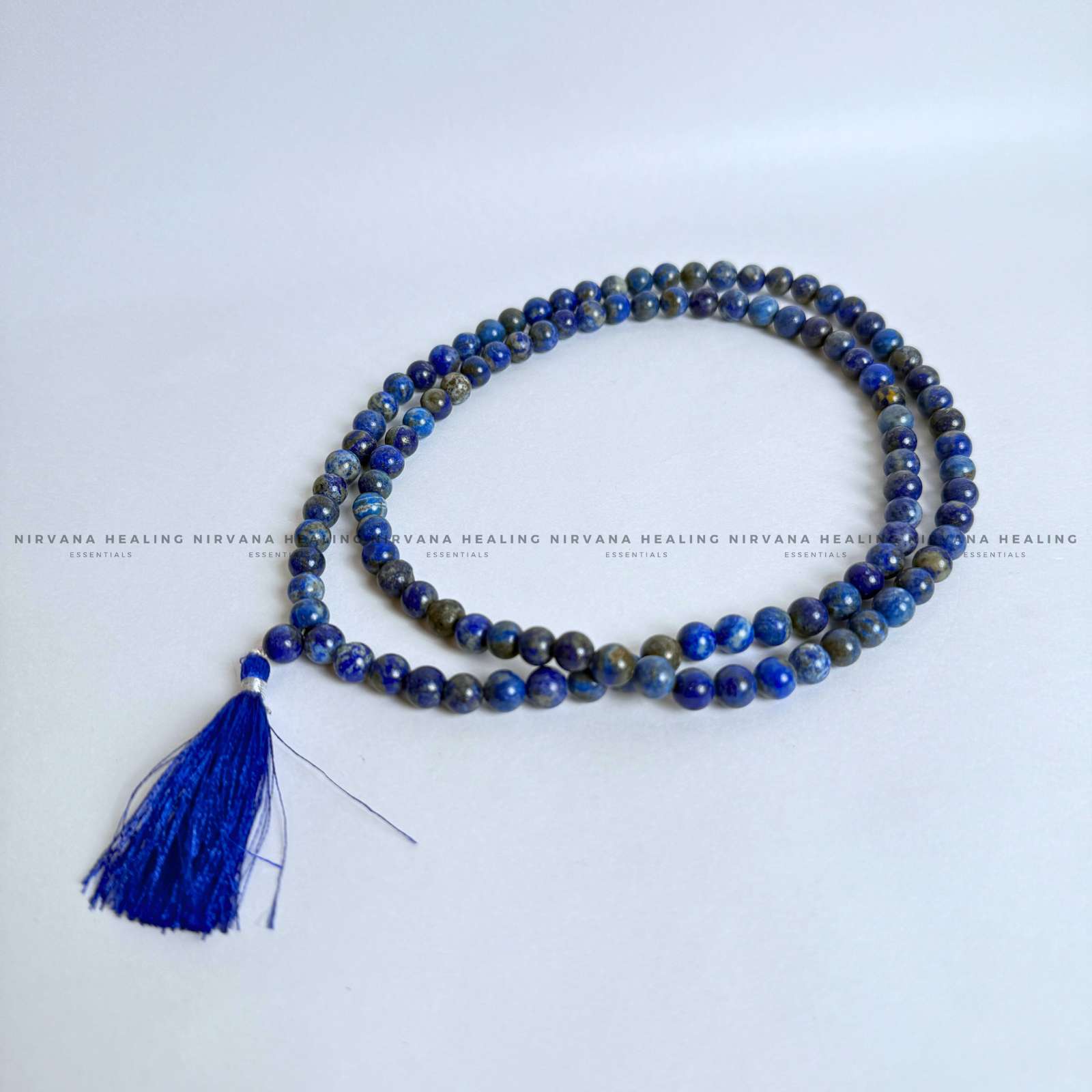LAPIS LAZULI MALA (Communication, Truth, Ease Of Expression And Wisdom) image 4