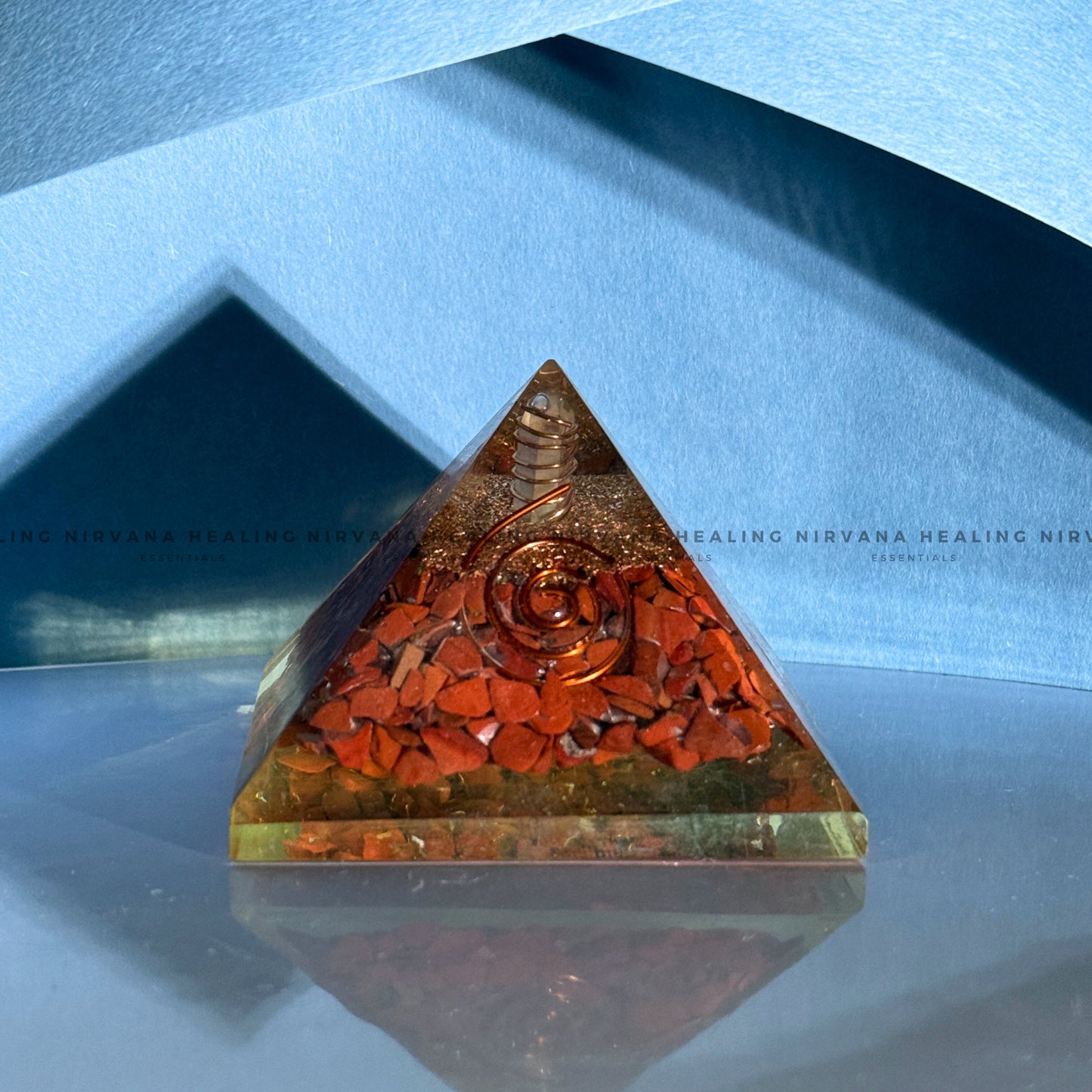 RED JASPER PYRAMID (Immunity, Strength, Health And Pain Relief) image 6