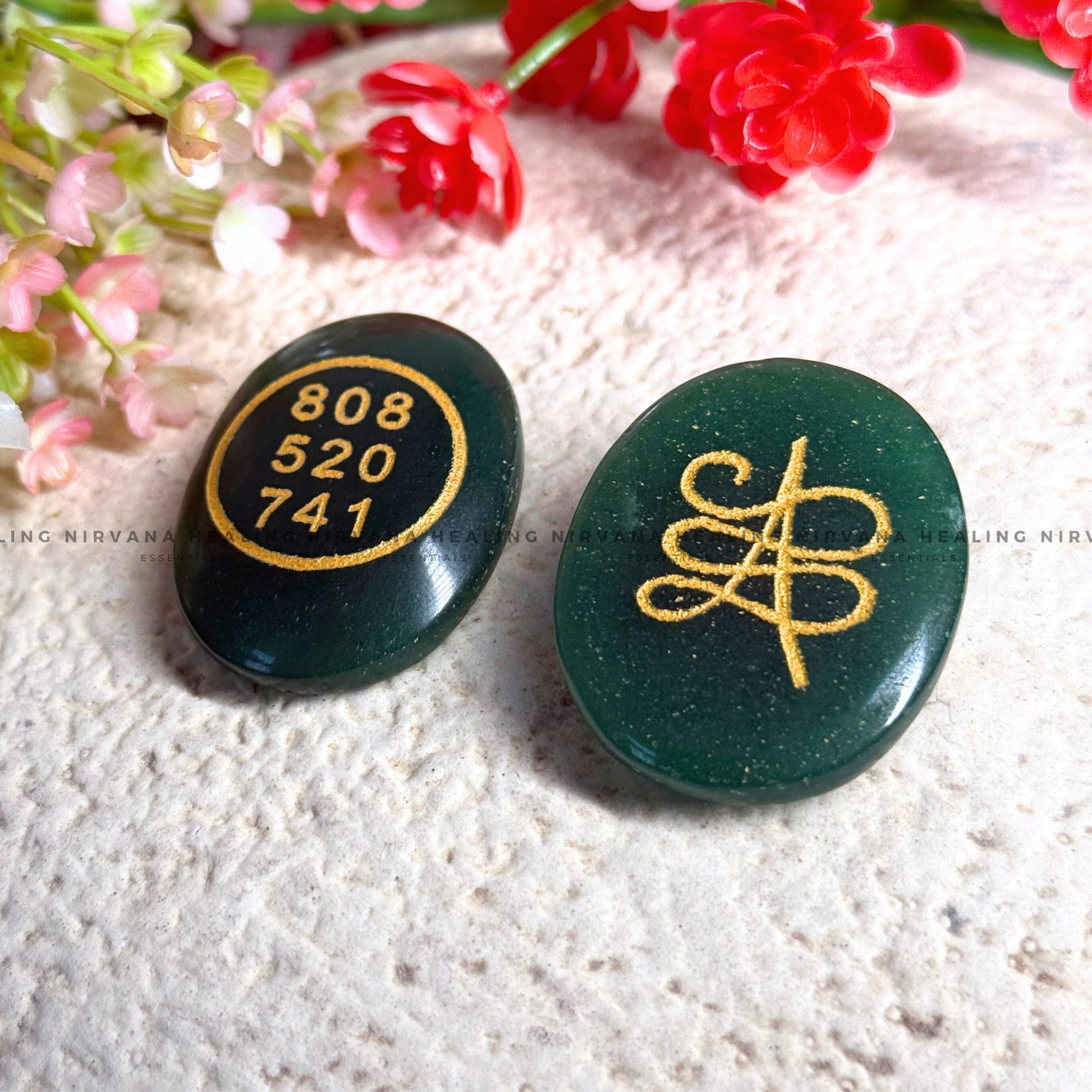 GREEN JADE ABUNDANCE ZIBU COIN (Attract Luck And Money) image 0
