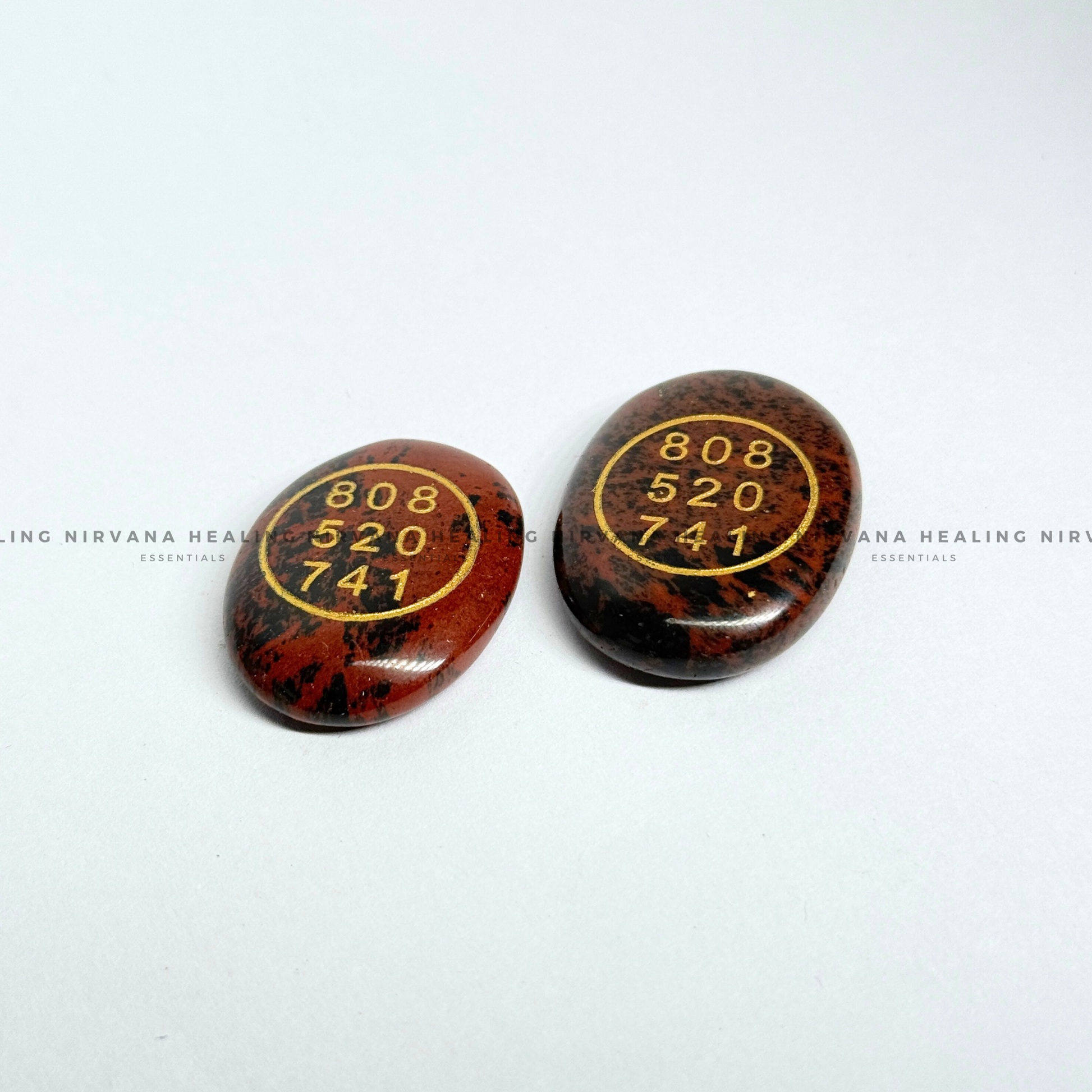 RED JASPER ABUNDANCE ZIBU COIN (Immunity, Strength, Health And Pain Relief) image 3
