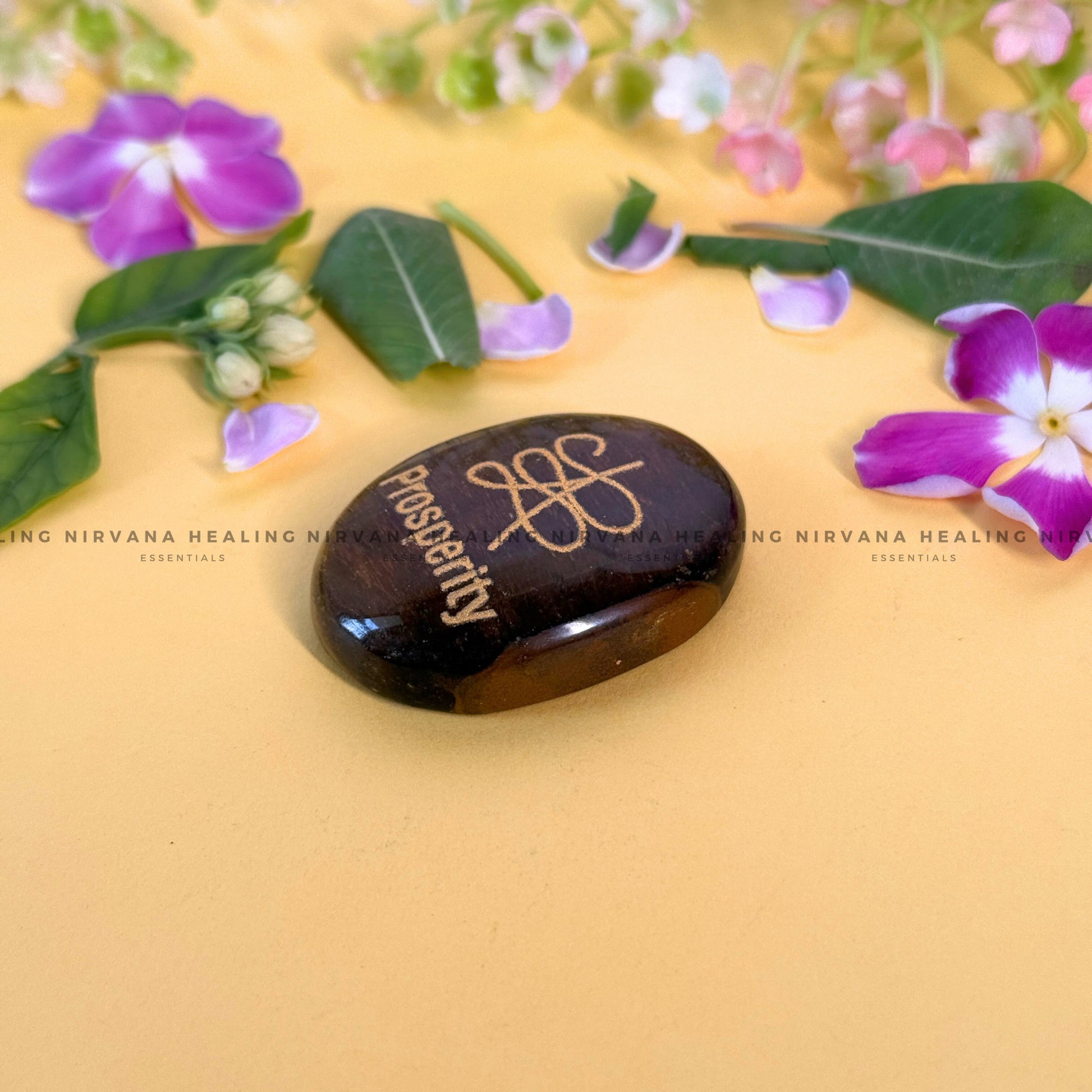 TIGERS EYE PROSPERITY ZIBU COIN  (Bold, Courage, Willpower And Strength). image 4