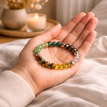 Money Magnet Healing Crystal Bracelet - Wealth, Success & Motivation image 3