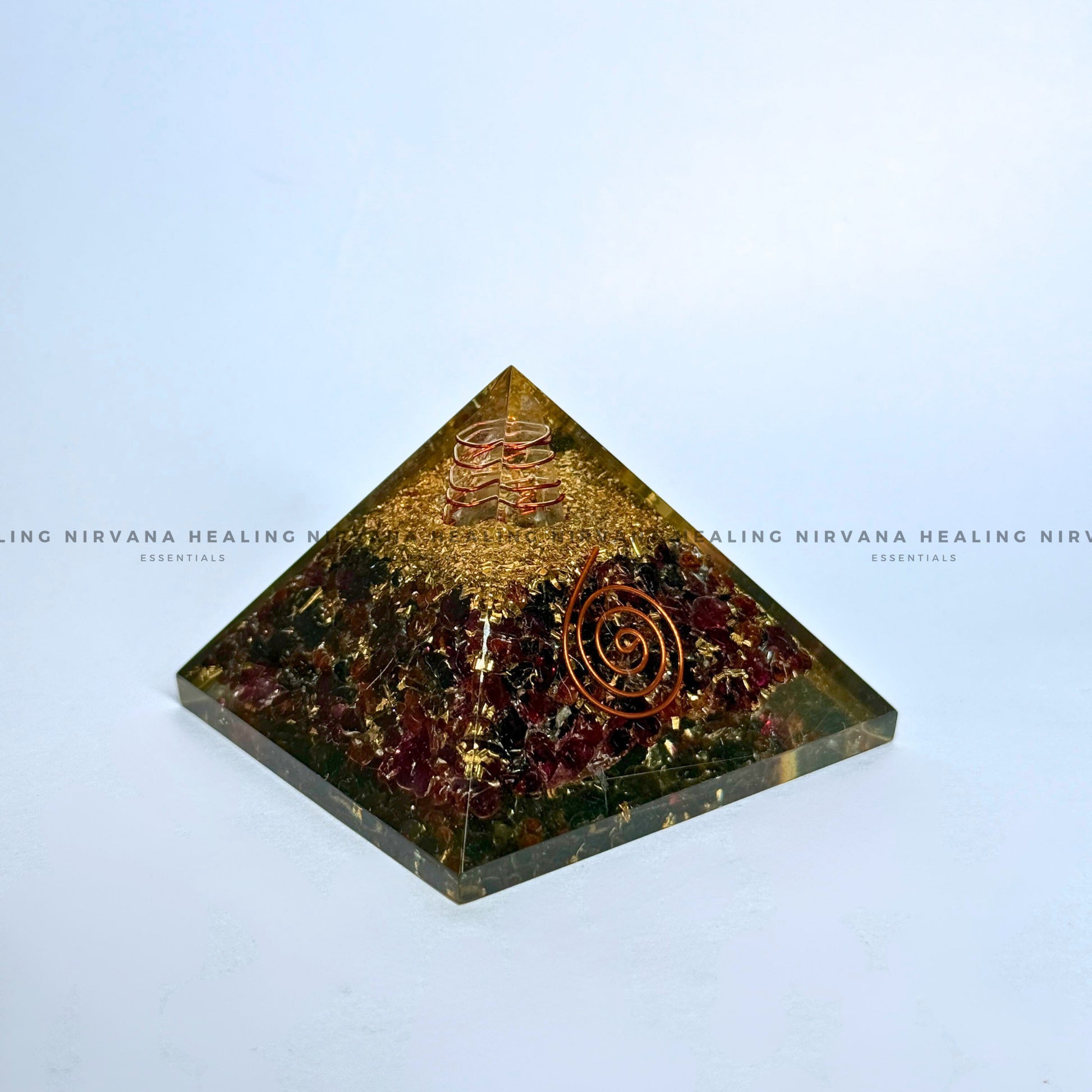 GARNET PYRAMID (Commitment, Passion, Grounding And Courage) image 0