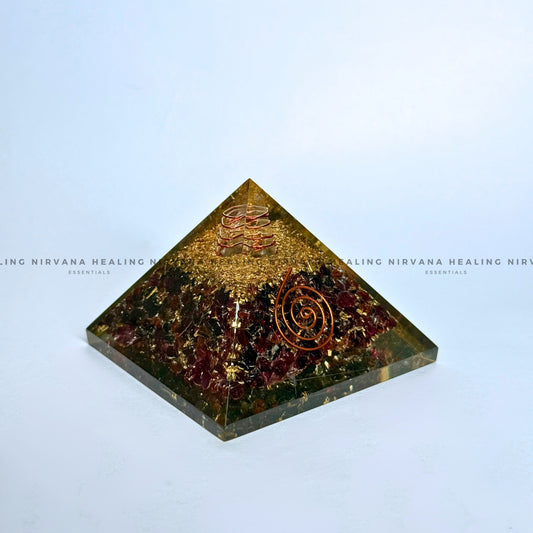 GARNET PYRAMID (Commitment, Passion, Grounding And Courage) image 0