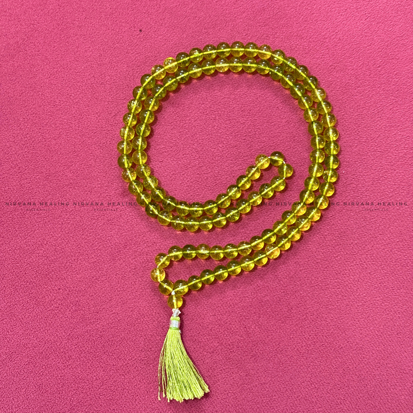 PERIDOT MALA (Prosperity, Cheerfulness, Abundance And Renewal) image 2