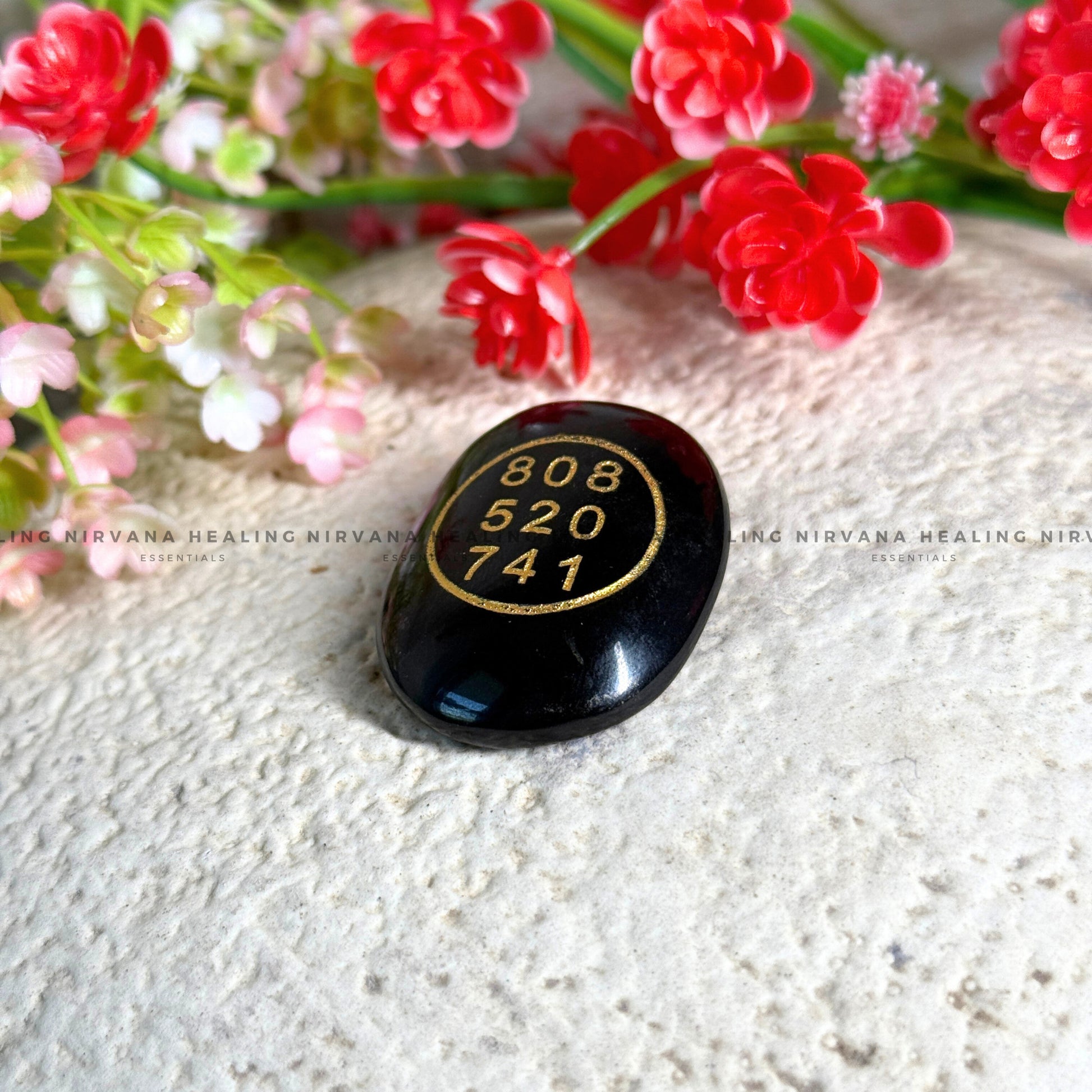 BLACK TOURMALINE ABUNDANCE ZIBU COIN (Protection, Grounding, Shielding And Growth) image 0