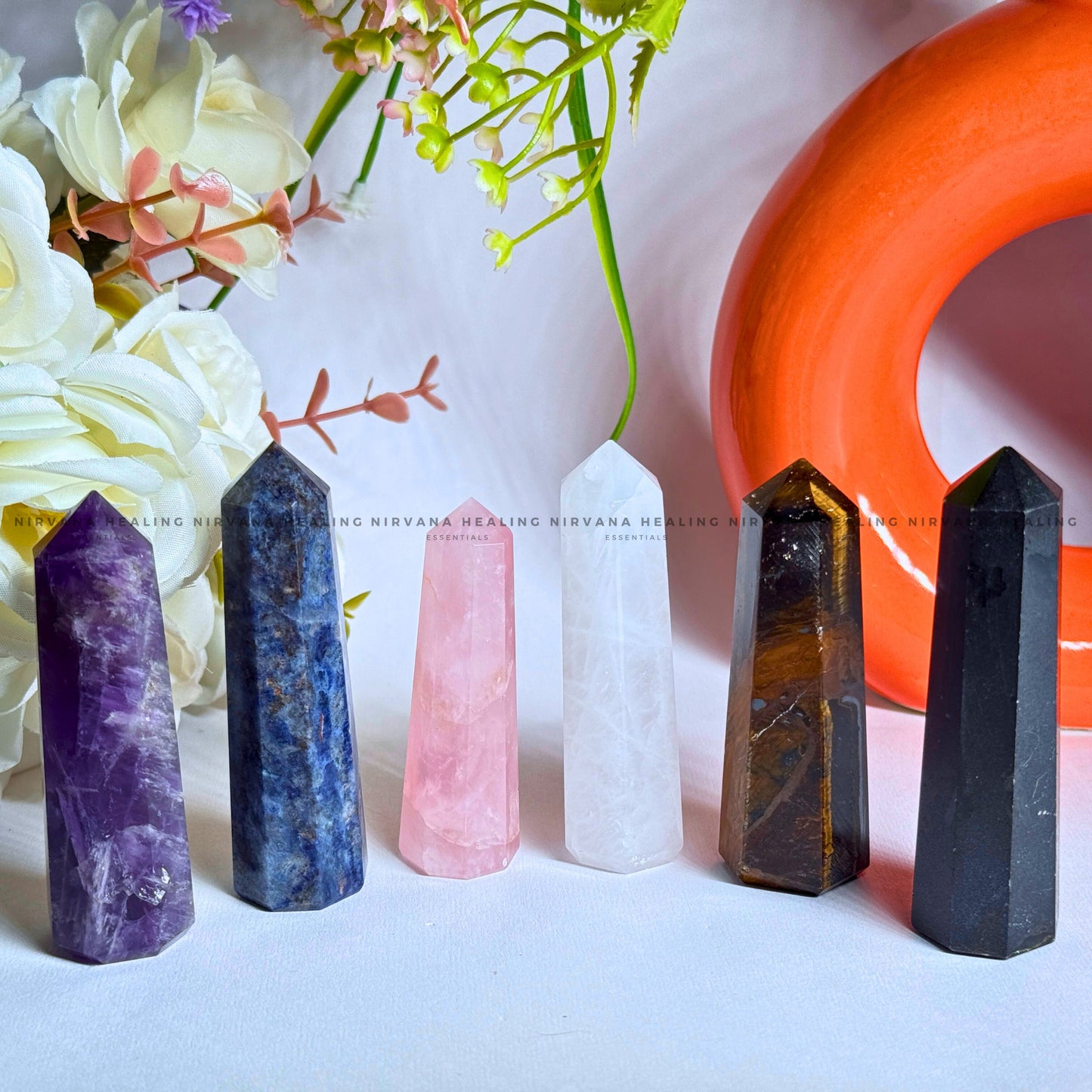 AMETHYST TOWER (Meditation, Stress Reduction, Intuition and Manifestation) image 1