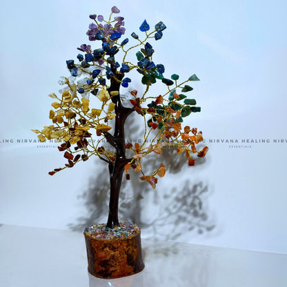 7 CHAKRAS CRYSTAL TREE Approx 200 Beads (Balance, Harmony, Prosperity And Positive Energy) image 2