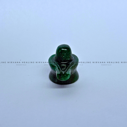 GREEN AVENTURINE SHIVLING (1 Inch) (Luck, Money, Abundance, Career And Growth).  image 3