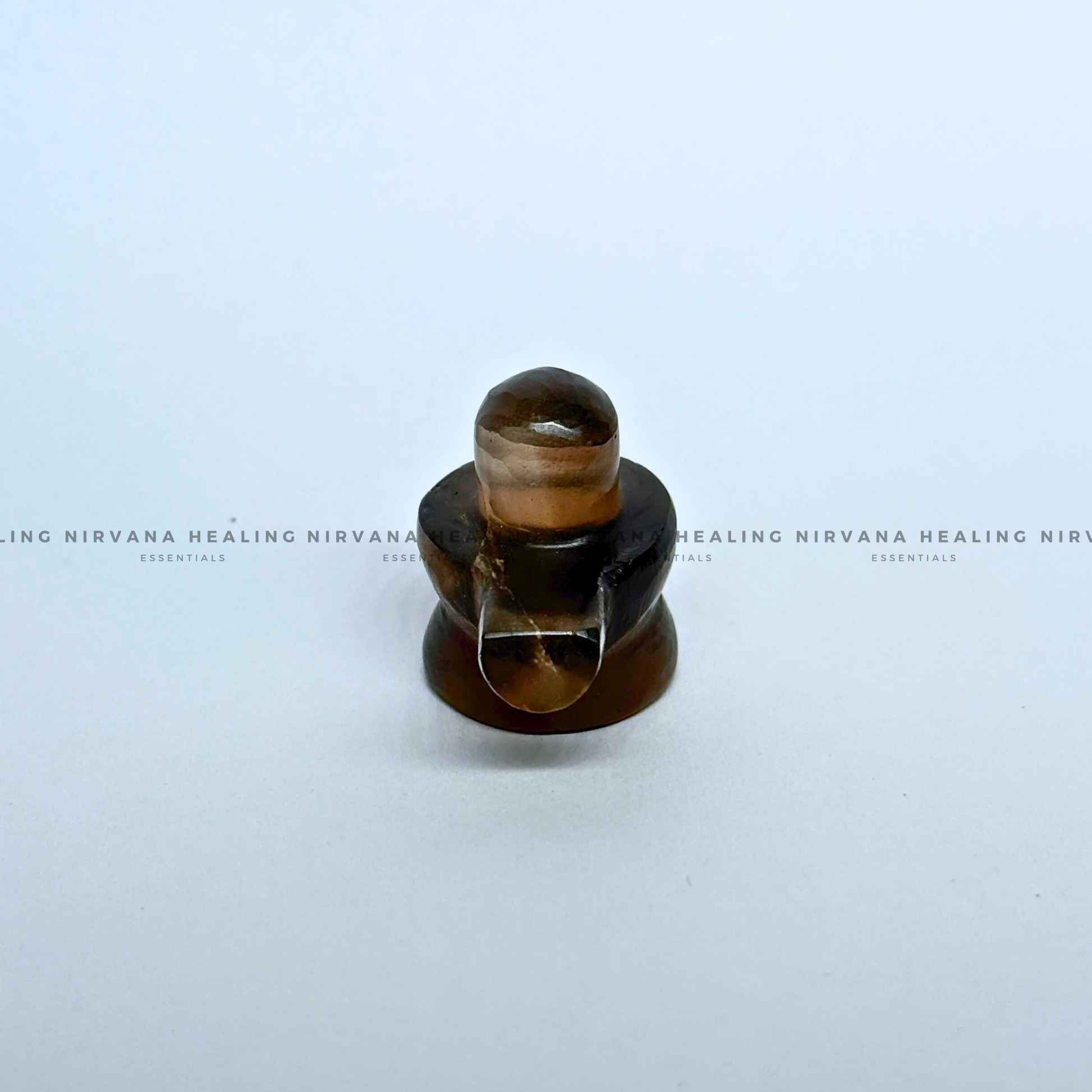 SMOKY QUARTZ SHIVLING (1 Inch) (Grounding, Detox, Protection And Removes Anxiety) image 4