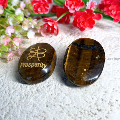 TIGERS EYE PROSPERITY ZIBU COIN  (Bold, Courage, Willpower And Strength). image 3