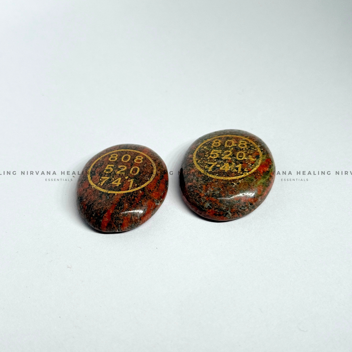 UNAKITE ABUNDANCE ZIBU COIN (Emotional Healing, Heart Awakening And Inner Peace). image 2