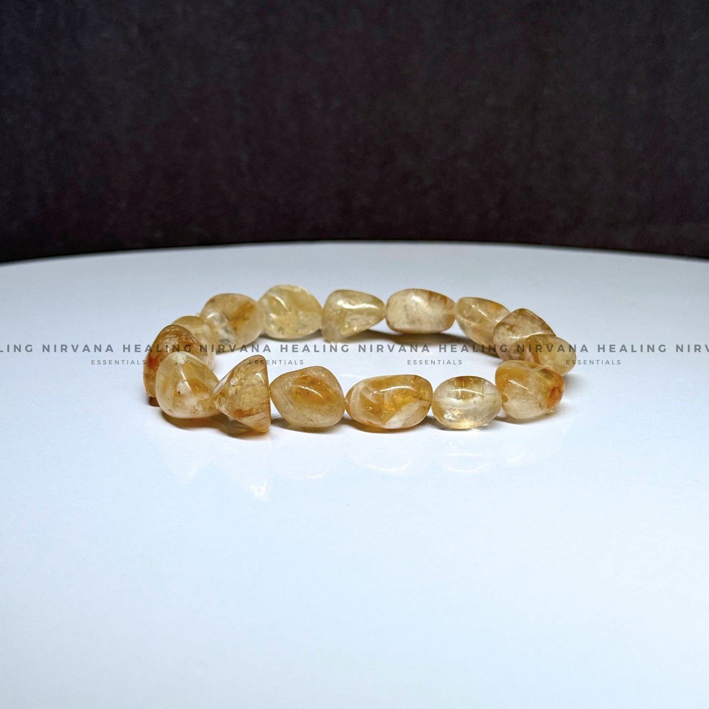 CITRINE TUMBLE BRACELET (Abundance, Creativity, Success And Confidence)  image 1