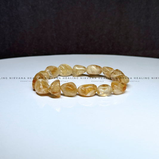 CITRINE TUMBLE BRACELET (Abundance, Creativity, Success And Confidence)  image 1