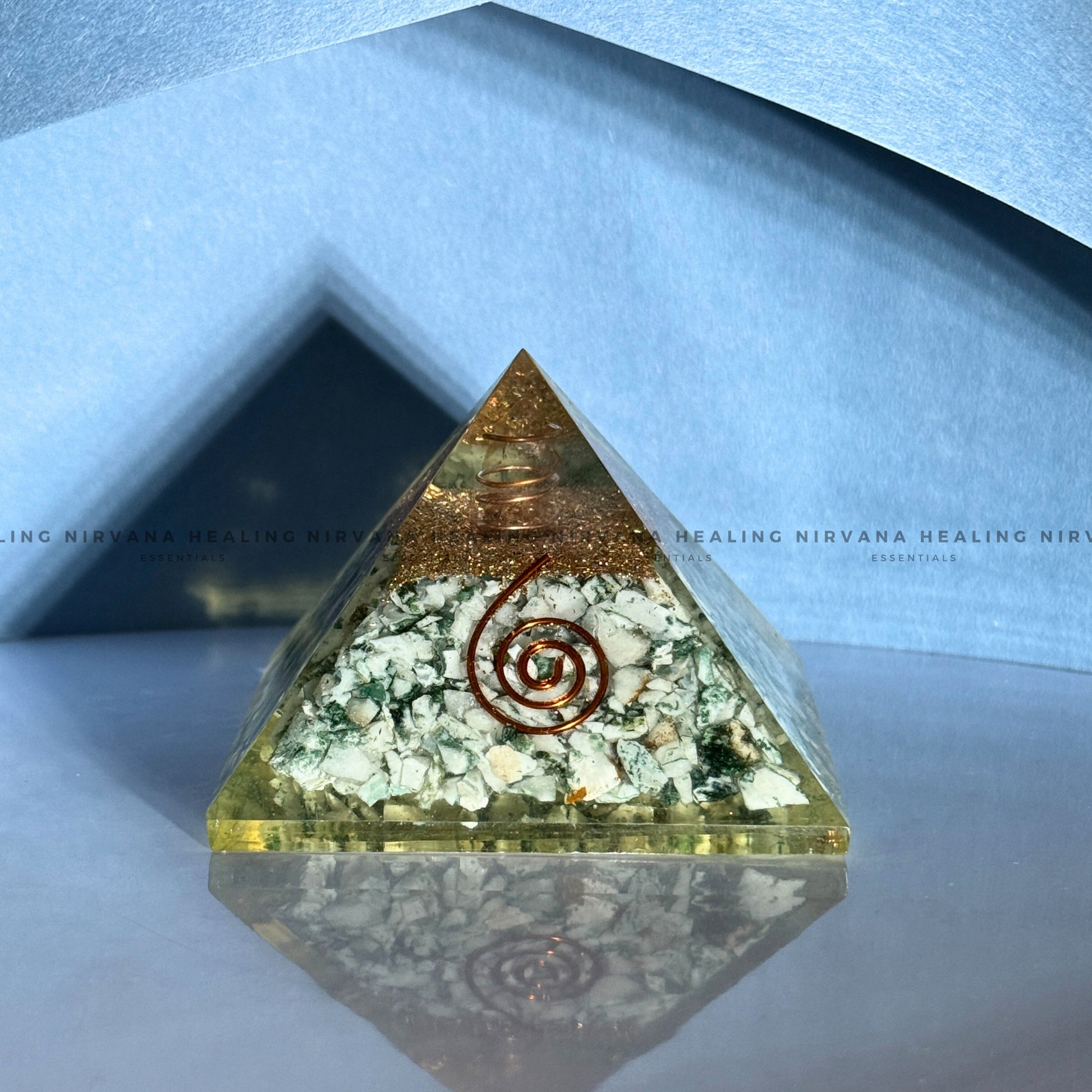 TREE AGATE PYRAMID (Abundance, Nature Connection And Inner Peace) image 6