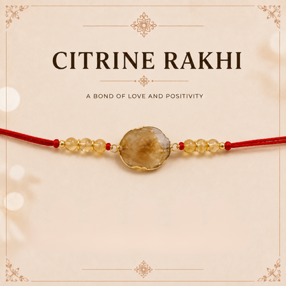Citrine Rakhi