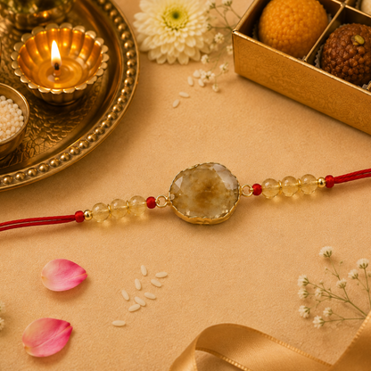 Citrine Rakhi