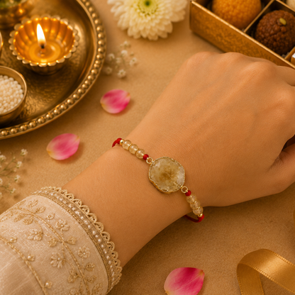 Citrine Rakhi