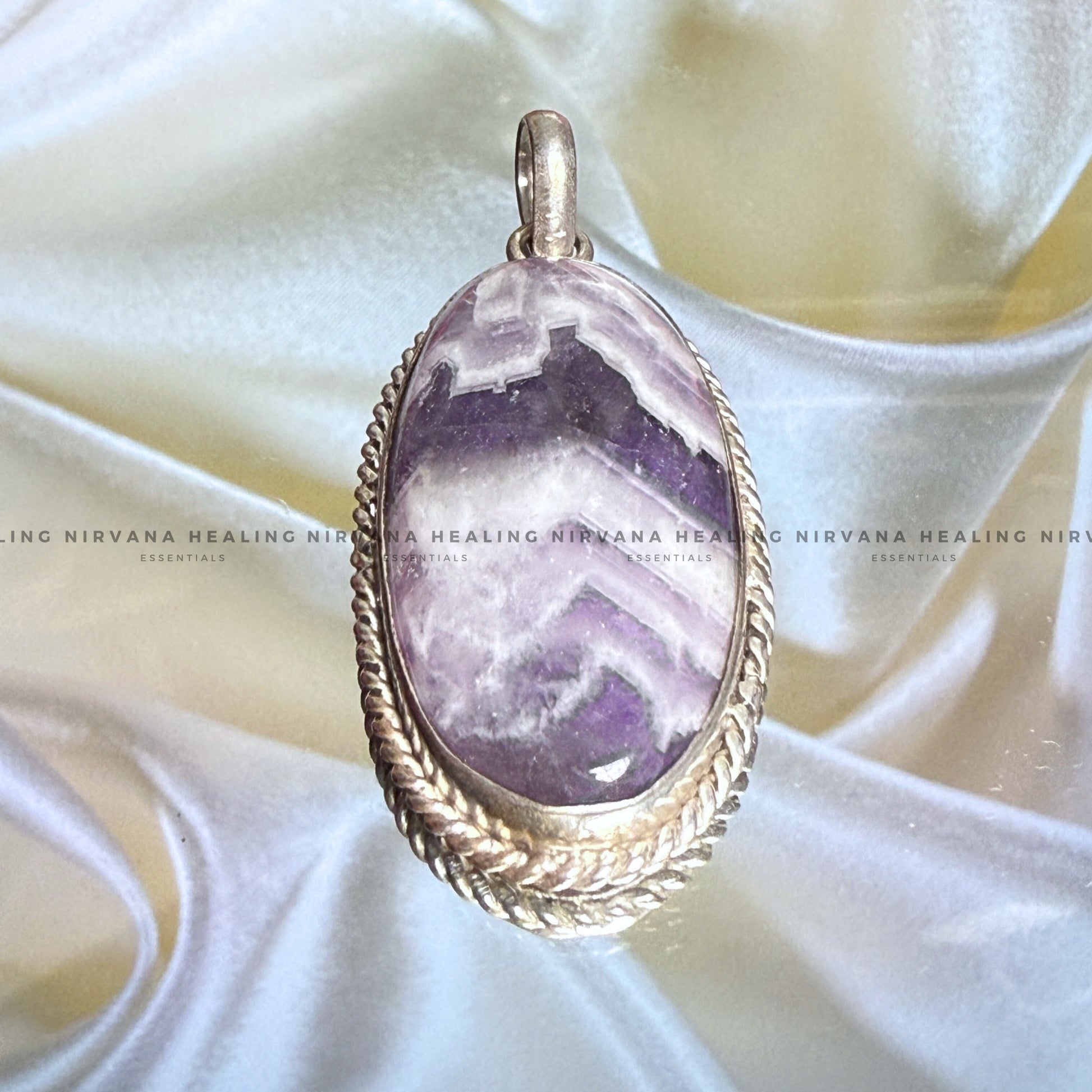 AMETHYST CRYSTAL PENDANT (Meditation, Stress Reduction, Intuition And Manifestation) image 2