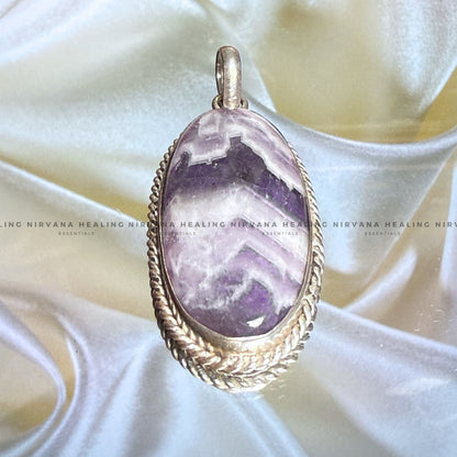 AMETHYST CRYSTAL PENDANT (Meditation, Stress Reduction, Intuition And Manifestation) image 2