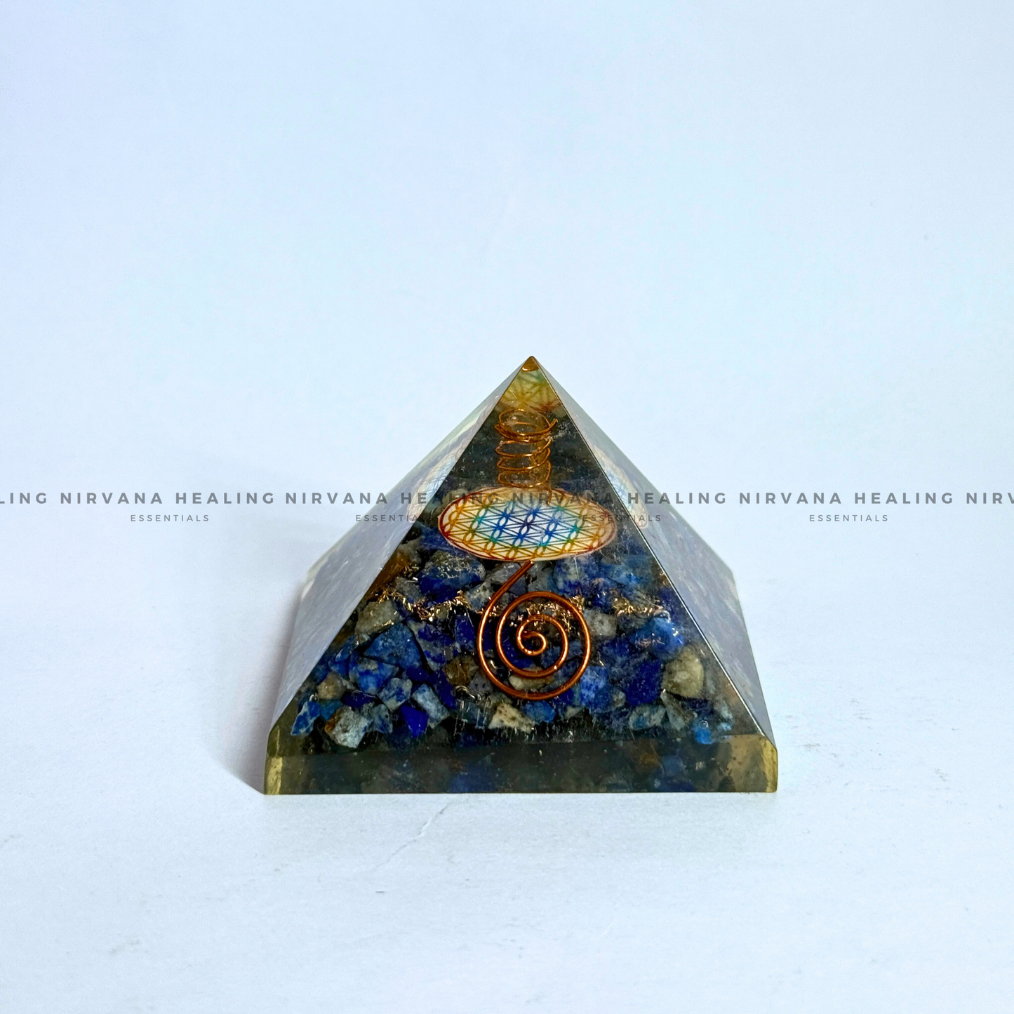 LAPIS LAZULI  PYRAMID (Communication, Truth, Ease Of Expression And Wisdom) image 6