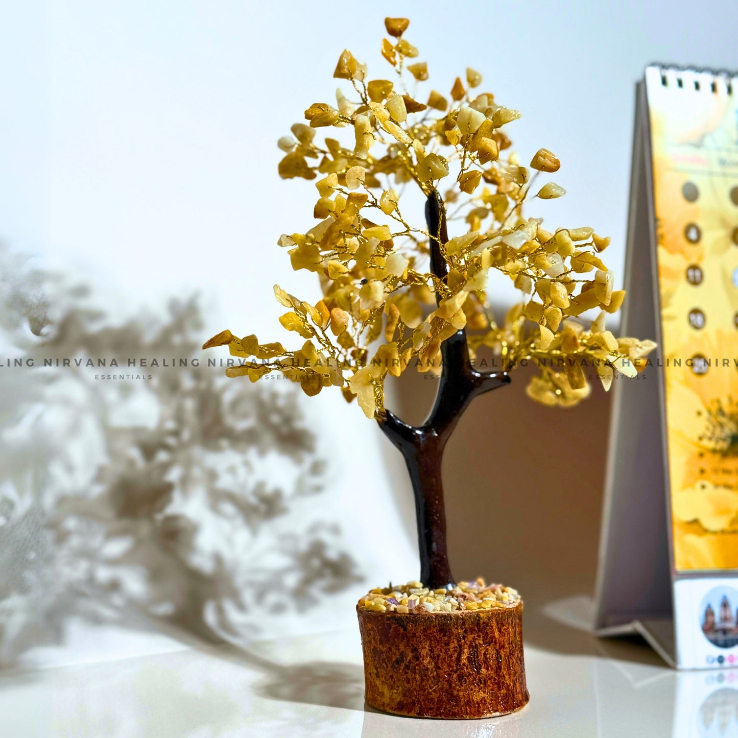 YELLOW AVENTURINE CRYSTAL TREE Approx 200 Beads (Joy, Leadership, Empowerment). image 4