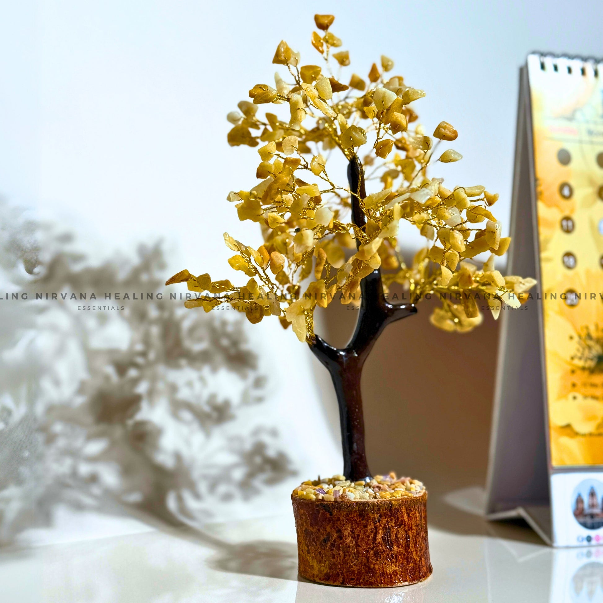 YELLOW AVENTURINE CRYSTAL TREE Approx 200 Beads (Joy, Leadership, Empowerment). image 4