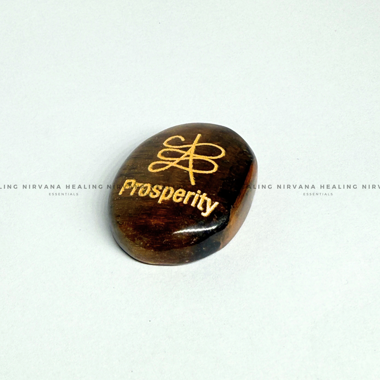TIGERS EYE PROSPERITY ZIBU COIN  (Bold, Courage, Willpower And Strength). image 2