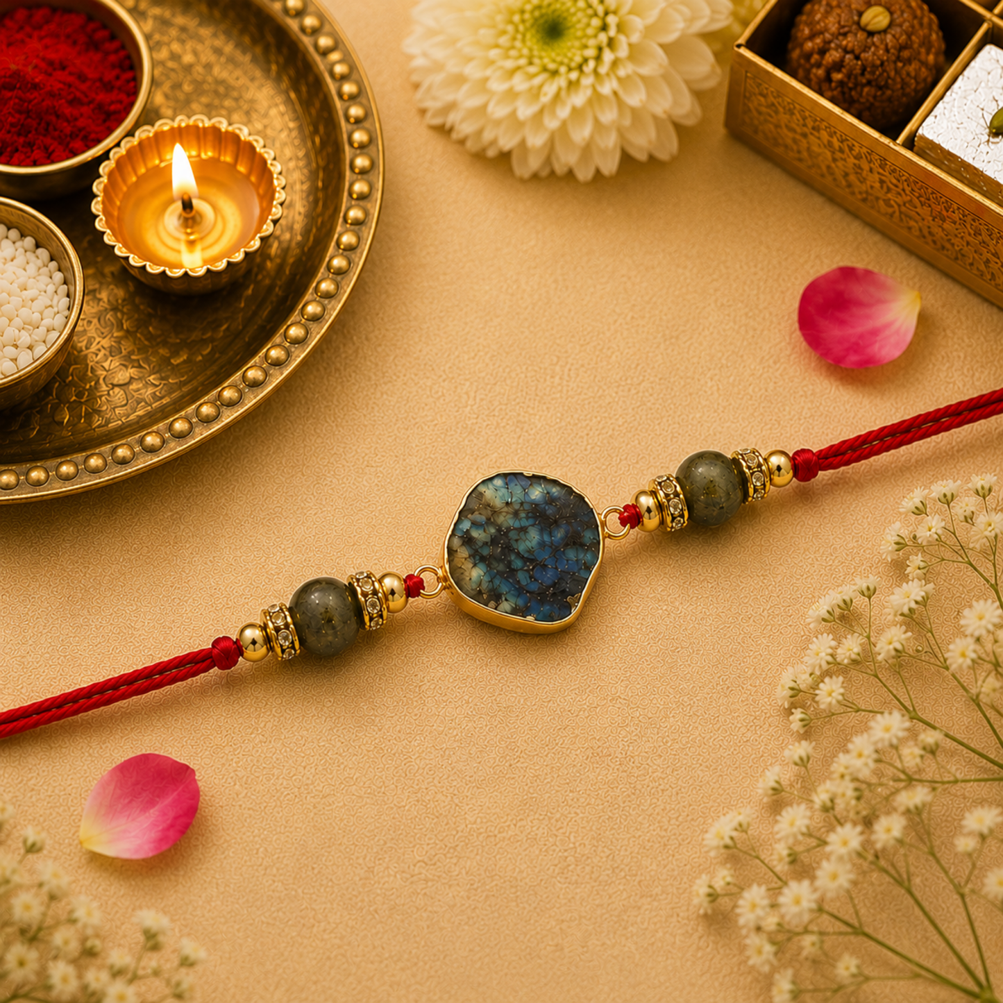 Labradorite Rakhi