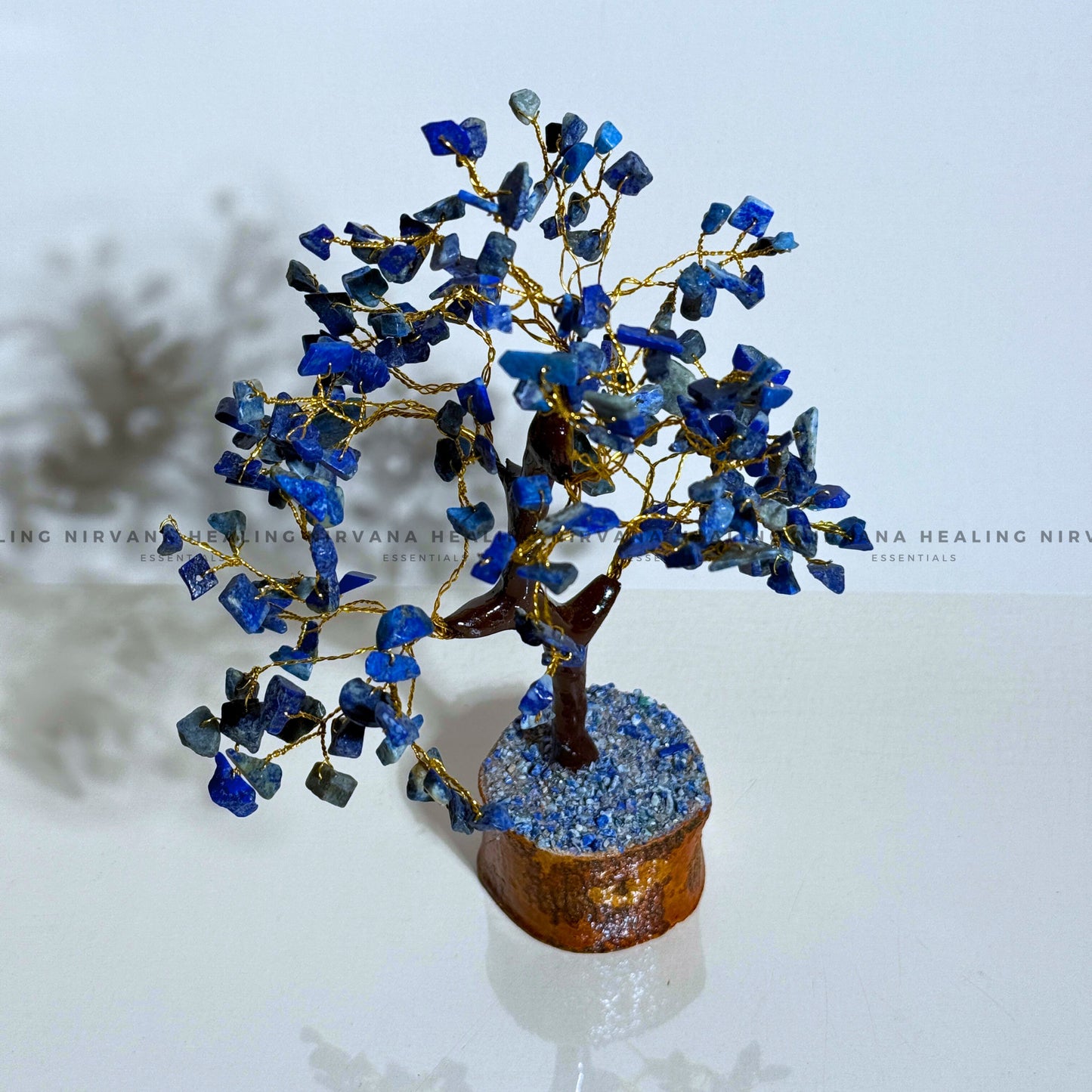 LAPIS LAZULI CRYSTAL TREE Approx 200 Beads (Communication, Truth, Ease Of Expression And Wisdom) image 2