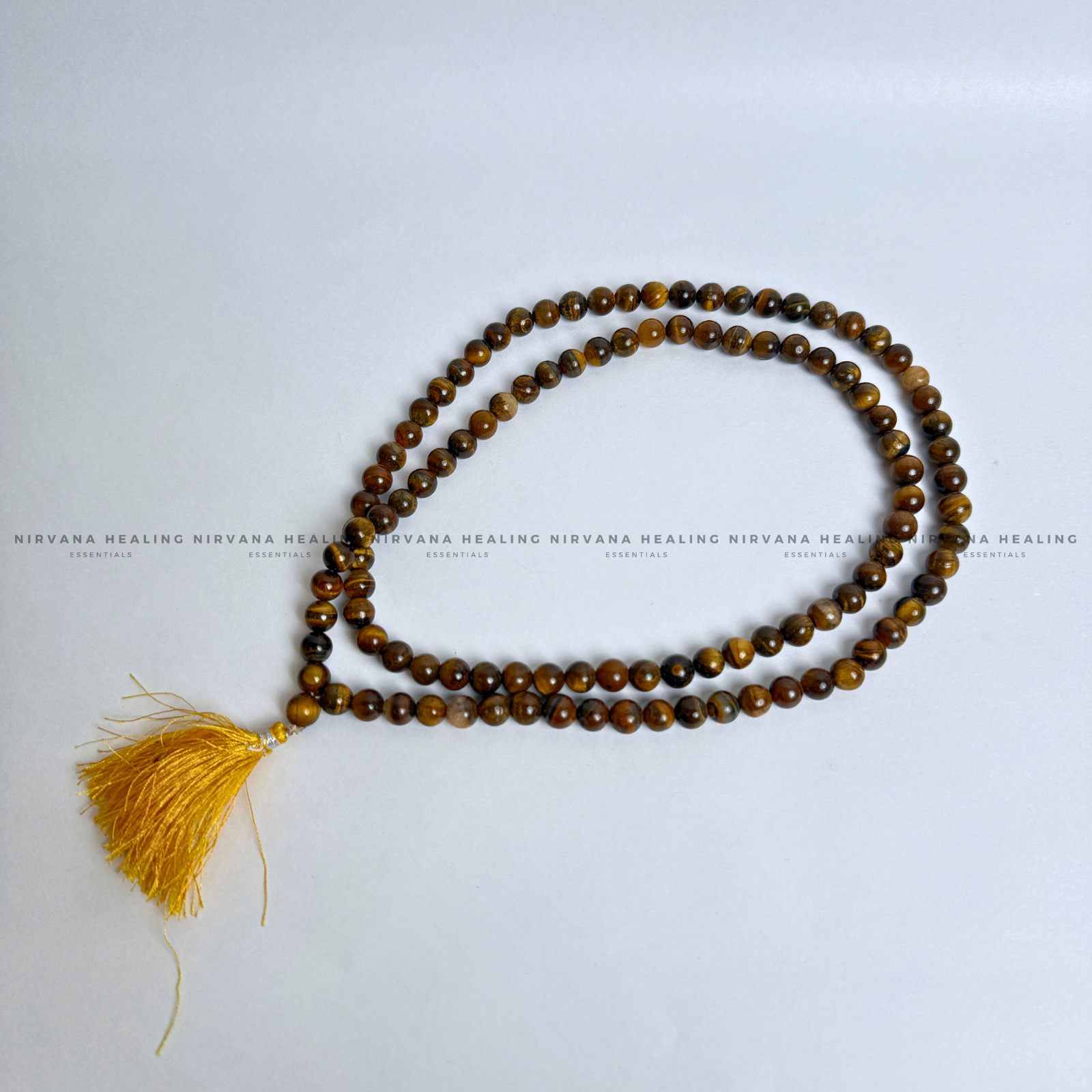 TIGER EYE MALA (Bold, Courage, Willpower And Strength) image 4