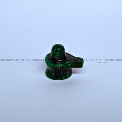GREEN AVENTURINE SHIVLING (1 Inch) (Luck, Money, Abundance, Career And Growth).  image 4