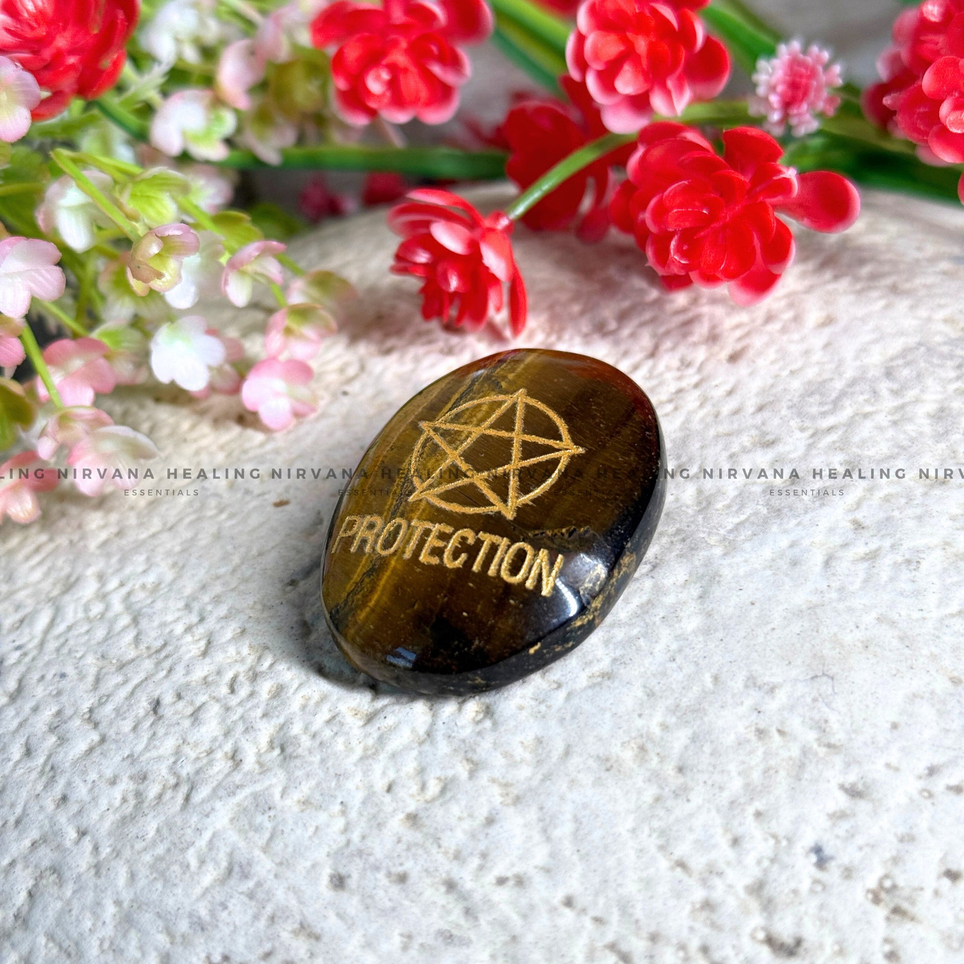 TIGERS EYE PROTECTION ZIBU COIN (Bold, Courage, Willpower And Strength). image 0